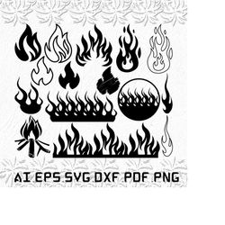 Fireballs svg, Fire diy svg, Campfire svg, Flame, Fire, SVG, ai, pdf, eps, svg, dxf, png