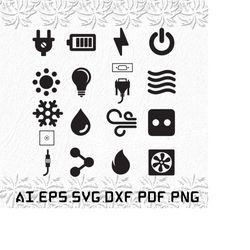 Electric Icon svg, Electric Icons svg, Current svg, Electric, Icon, SVG, ai, pdf, eps, svg, dxf, png