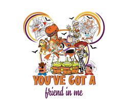 You've Got A Friend In Me Halloween Masquerade Png, Halloween Toy Png, Trick Or Treat, Spooky Vibes Png, Holiday Season