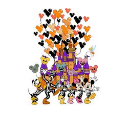 Disney Mickey Halloween Png, Spooky Vibes Png, Trick Or Treat Png, Halloween Masquerade