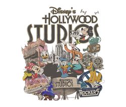 Disney Hollywood Studios Png, Family Vacation Png, Cartoon Character Png, Mickey Ear Png, Vacay Mode Png