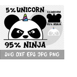 Panda svg, Dxf, Png, Eps, Panda clipart, Clipart, Layered SVG, Files for Cricut, Cut files, Silhouette, T Shirt, animal