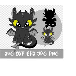 Cartoon svg, family print Svg, Dragon SVG, Cricut svg, Clipart, Layered SVG, Files for Cricut, Cut files, Silhouette, T