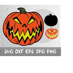 Halloween png, Pumpkin svg, Horror svg, Cricut, Layered, Files for Cricut, Pumpkin silhouette, Halloween sweatshirt, Dxf