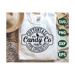 Easter SVG, Cottontail Candy Co SVG, Easter Bunny Svg, Bunny Ears Svg, Cottontail Candy Company Shirt, Png, Svg Files Fo
