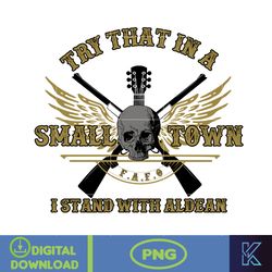 Try That In A Small Town Png, Country Music Png, Retro Cow Skull Png, Retro Country Shirt Png, Western American Flag Png
