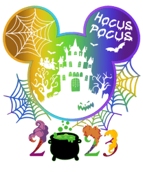 Hocus Pocus Png, Mickey Png, Mickey Mouse Halloween Png, Spooky Mickey Mouse, Mickey And Friends Halloween