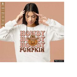 Howdy Pumpkin Svg, Png file , Pumpkin Png, Western Fall svg, Fall Sublimation Design, Fall Png, Autumn Sublimation, Fall