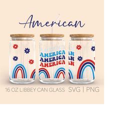 american libbey can glass svg, 16 oz can glass, july 4th svg, independence day, beer can glass, libbey glass svg, beer c