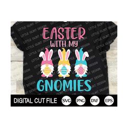 Easter with My Gnomies, Easter Svg, Easter Bunny Svg, Bunny Gnome Svg, Svg Easter, Christian, Rabbit Svg, Svg Files For