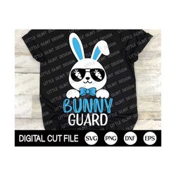 Bunny Guard Svg, Easter Svg, Happy Easter Svg, Easter Bunny, Svg Easter, Bunny Face Svg, Rabbit Face Boys, Svg Files For