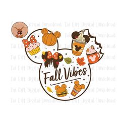 Fall Vibes Svg, Autumn Snack Svg, Spooky Season Svg, Autumn Leaves Pumpkin Svg, Fall Svg, Happy Fall Svg, Png Files For
