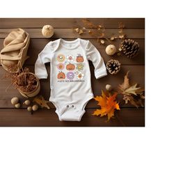Let's Get Halloweird Baby Onesie,Halloween Toddler Shirt,Cute Pumpkin Natural Shirt,Funny Halloween Bodysuit,Retro Autum