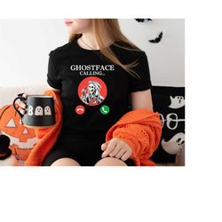 Ghostface Calling Shirt,Halloween Sweatshirt,Ghostface Shirt,Funny Halloween Horror Shirt,Halloween Women's Sweatshirt,F