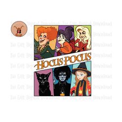 Witch Halloween Png, Witch Sisters Png, Halloween Sisters Png, Halloween Black Cat Png, Trick Or Treat Png, Come We Fly,