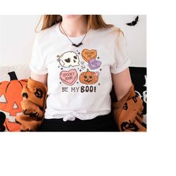 Hot Ghoul Halloween Shirt,Haunt Me Heart Shirt,Spooky Babe Tee,Retro Halloween T-shirt,Funny Hallowen Tshirt,Halloween S
