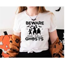 Beware of Hitchhiking Ghost Shirt,Disney Halloween Shirt,Haunted Mansion Shirt,Hocus Pocus Shirt,Halloween Party Shirt,D