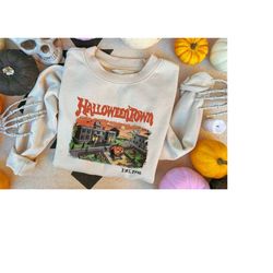 Halloweentown Est 1998 Sweatshirt,Halloween Town University,Retro Halloweentown Sweatshirt,Fall Sweatshirt,Vintage Hallo