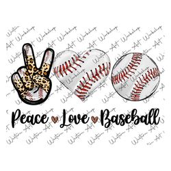 peace love baseball png, baseball heart png, baseball sublimation designs, baseball png, png files for sublimation, desi