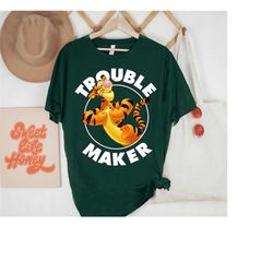 Disney Tigger Trouble Maker Winnie The Pooh Funny Shirt, Disney Family Matching Shirt, Walt Disney World Shirt, Disneyla