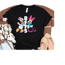 Disney Minnie and Daisy BFFs Shirt, Disneyland Family Matching Shirt, Magic Kingdom Tee, WDW Epcot Theme Park Shirt