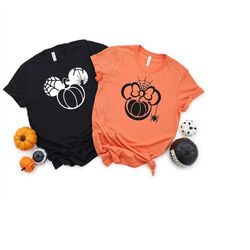 Disney Halloween Shirts, Disney Halloween Family Shirts, Halloween Couple Shirt, Disney Shirt, Disney Pumpkin Shirt, Hal