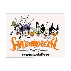 mickey mouse halloween,Svg Mickey Mouse silhouette Png, Cartoon character Cut file Dxf, Cricut,mickey camp,mickey campin