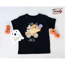 Custom Halloween Shirt, Boys Halloween Shirt, Halloween Gifts for Kids, Personalized Halloween Shirt Baby, Gift for Hall