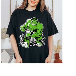 Marvel The Incredible Hulk Retro Comic Art Gift Shirt, Disneyland Family Matching Shirt, Marvel Comic Shirt, WDW Epcot T