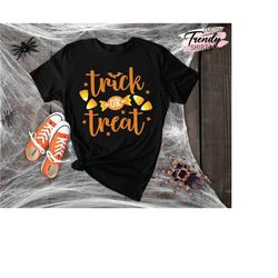halloween candy shirt, trick or treat shirt, halloween gift, halloween shirt kids, halloween kids gifts, womens hallowee
