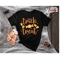 halloween candy shirt, trick or treat shirt, halloween gift, halloween shirt kids, halloween kids gifts, womens hallowee
