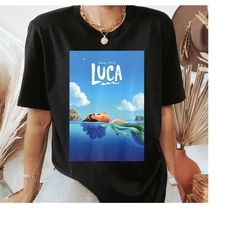 Disney Luca Poster Premium Shirt, Disney Family Matching Shirt, Walt Disney World Shirt, Disneyland Trip Outfits