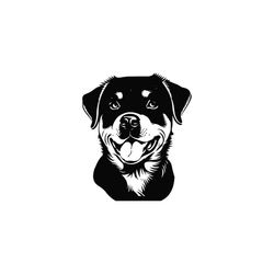 ROTTWEILER HEAD SVG, Rottweiler Head Clipart, Rottweiler Head Svg Files For Cricut