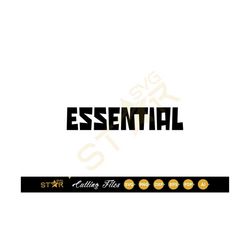 Essential svg, Nurse essential svg, essential worker svg,, Motivational, Digital Download, Cricut SVG, Cameo Silhouette
