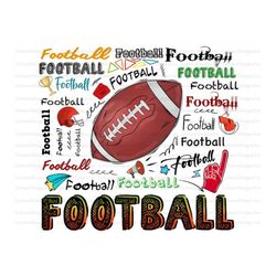american football png, football png, football design, printable, america, typography,sublimation football,sublimation de