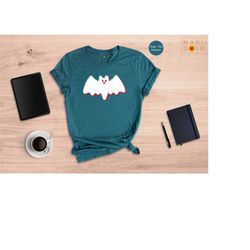 3D Ghost Shirt, 3D Halloween Shirt, Halloween Bat Shirt, Lovely Bat Shirt, Three-Dimensional Shirt, Halloween Ghost Shir