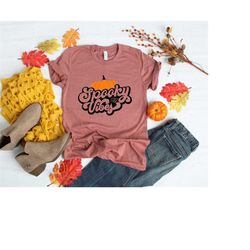 Halloween Spooky Shirt, Halloween Party Shirt, Holiday Gift,Womens Halloween Shirt,Halloween Party,Halloween shirt,Hocus