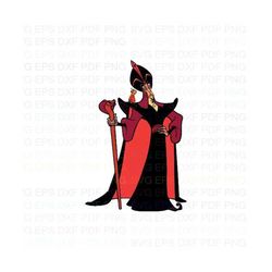 Jafar_Aladdin Svg Dxf Eps Pdf Png, Cricut, Cutting file, Vector, Clipart - Instant Download