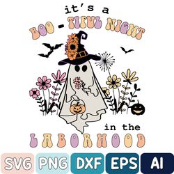 Halloween Labor And Delivery Nurse Svg, Beautiful Day Laborhood, Cute Ghost L&D Nurse Svg, Spooky L And D Nurse Svg