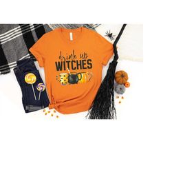 Drink Up Witches Shirt | Halloween Party Shirt, Halloween Party Outfit, Halloween Gift, Halloween Shirts for Women, Matc
