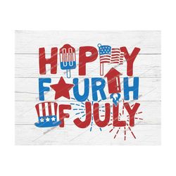 Happy Fourth of July Svg, 4th of July Svg, Independence day, Patriotic, American flag, 4th of July,USA,America,4th of Ju