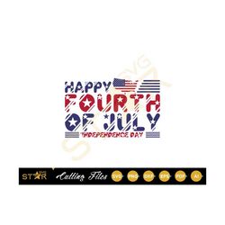 Happy Fourth Of July svg, Independence Day svg, 4th of July SVG , Digital Download, SVG, Cricut SVG, Cameo Silhouette