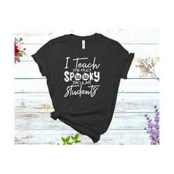 I Teach The Most Spooktacular Students SVG, Halloween SVG, Retro, Fall, Holiday, Witch, Spooky SVG, Cut File for Silhoue