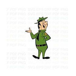 Ranger_Smith_3_Yogi_Bear Svg Dxf Eps Pdf Png, Cricut, Cutting file, Vector, Clipart - Instant Download