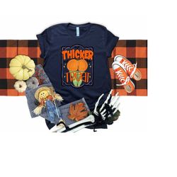 Thicker Treat Shirt, Sassy Halloween shirt, Funny Halloween T-shirt, Trick or Treat Shirt, HICKER Treat, Trick or treat,