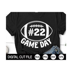 Game Day Svg, Football Mom Svg, Superbowl game day, Cheer Mom, Football Mom Shirt, Png, Dxf, Svg Files For Cricut