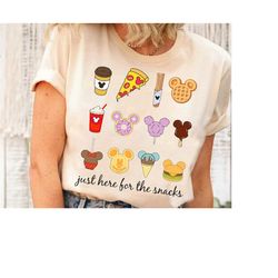 Disney I'm Here For The Snacks Shirt,Food And Drink Around The World Shirts, I'm Here For The Drink, Disney World Shirts