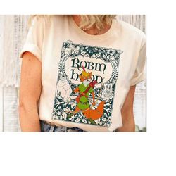Disney Robin Hood Retro Vintage Distressed T-Shirt, Magic Kingdom Shirt, Walt Disney World, Disneyland Family Matching S