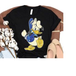 Disney Donald Duck Hello I'm Donald Duck Cute Face Shirt, Disneyland Family Matching Shirt, Magic Kingdom Tee, WDW Epcot