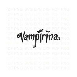 Vampirina_logo Svg Dxf Eps Pdf Png, Cricut, Cutting file, Vector, Clipart - Instant Download